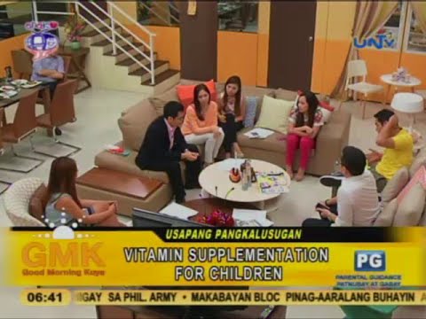 Vitamin supplements to boost kids' immune system