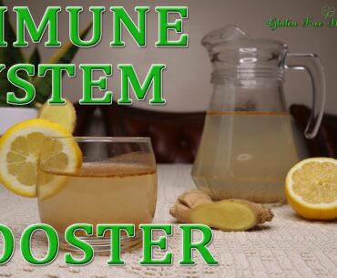 Immune System Booster - Lemon, Ginger and Cinnamon Water - Rich in Vitamins!