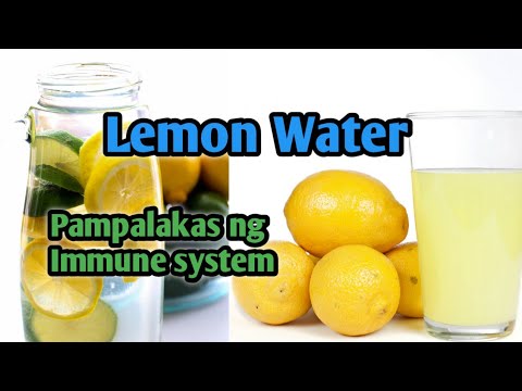 Lemon Water Pampalakas ng Immune System / Vitamin C /Inday Julia Vlogs