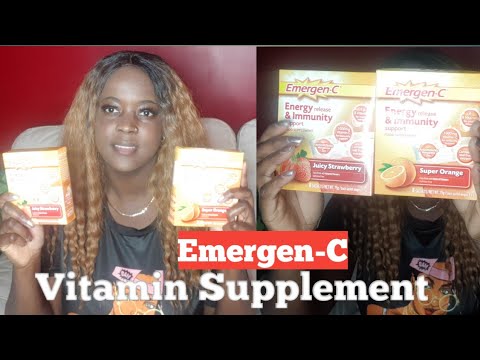 Best Vitamin - Emergen-C 1,000 mg - Vitamin Supplement - Immunity Support