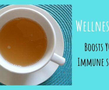 Boost Immune System with Wellness, Antiviral Tea full of Vitamin C, Antioxidants,