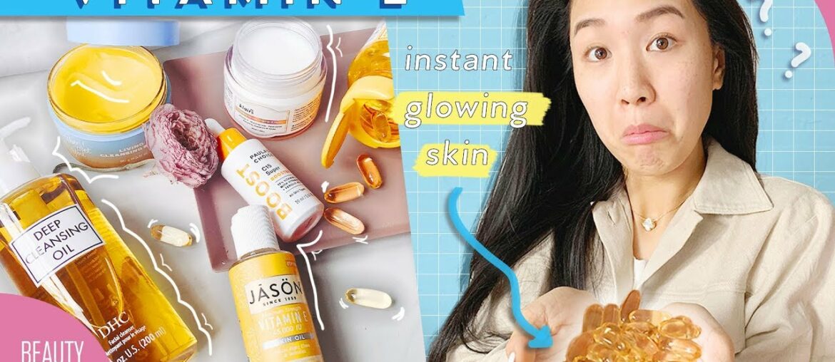 How to Use Vitamin E For Scars, Acne Marks & Clear Skin: For ALL Skin Types + Fave Products ✨