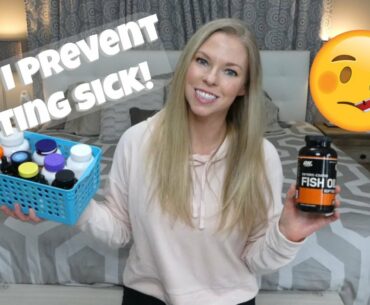 How I Boost My Immune System! Supplements and Lifestyle Habits