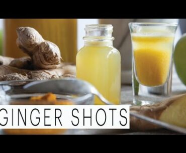 Ginger Tumeric Shots | The Edgy Veg