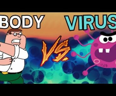 How does the body fight a virus? (immune system)