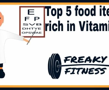 Vitamin A Kin Kin Chijo Me Paya Jata Hai | Freaky Fitness🔥