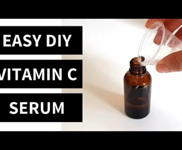 Easy (5 Minute) DIY Vitamin C Serum | Lab Muffin Beauty Science