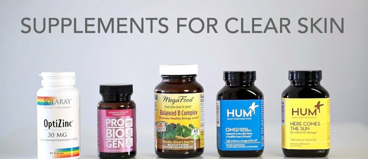 5 Best Supplements For Clear Skin