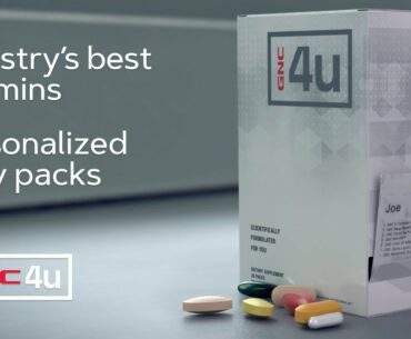 GNC4U -  Personalized Vitamin and Supplement Packs for Joe