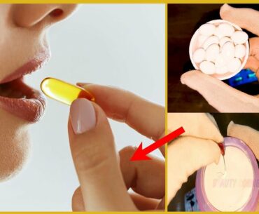 Vitamin E Capsules Eat or Apply for Face | Beauty Tips
