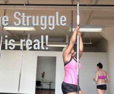 FITNESS JOURNEY - TRYING POLE FITNESS CLASS! - Beating Vitamin D deficiency & Iron Anemia!!