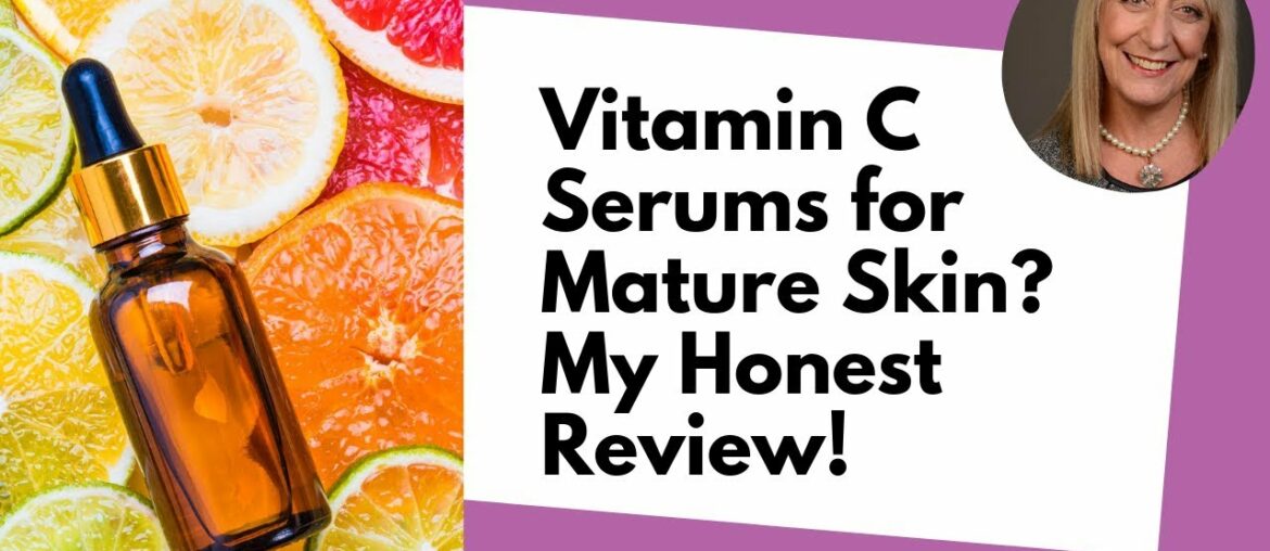 Beautiful Mature Skin Is Healthy Skin: My Skincare Review of Vitamin C and Hyaluronic Acid