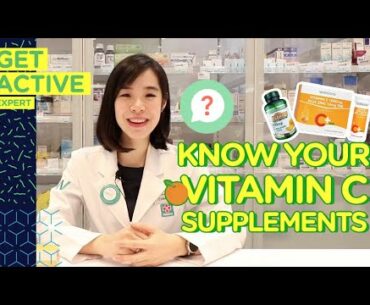 Know Your Vitamin C Supplements with #GetActiveExpert Review