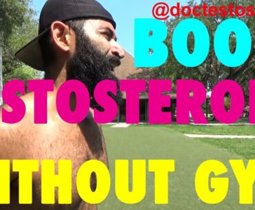 Boost Testosterone Naturally Without a Gym #Vitamin D Gains #Sprint HIIT Training #DocFitness