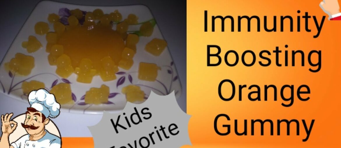 Orange Gummy | Kids Special | Immunity Boosting Kids Favorite Gummy | Vitamin Rich Gummy