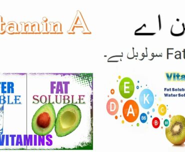 Vitamin A: Uses, Benefits, Effects | Hamza Iron Fitness | Day#1 | Multi-Vitamin Series in Urdu/Hindi