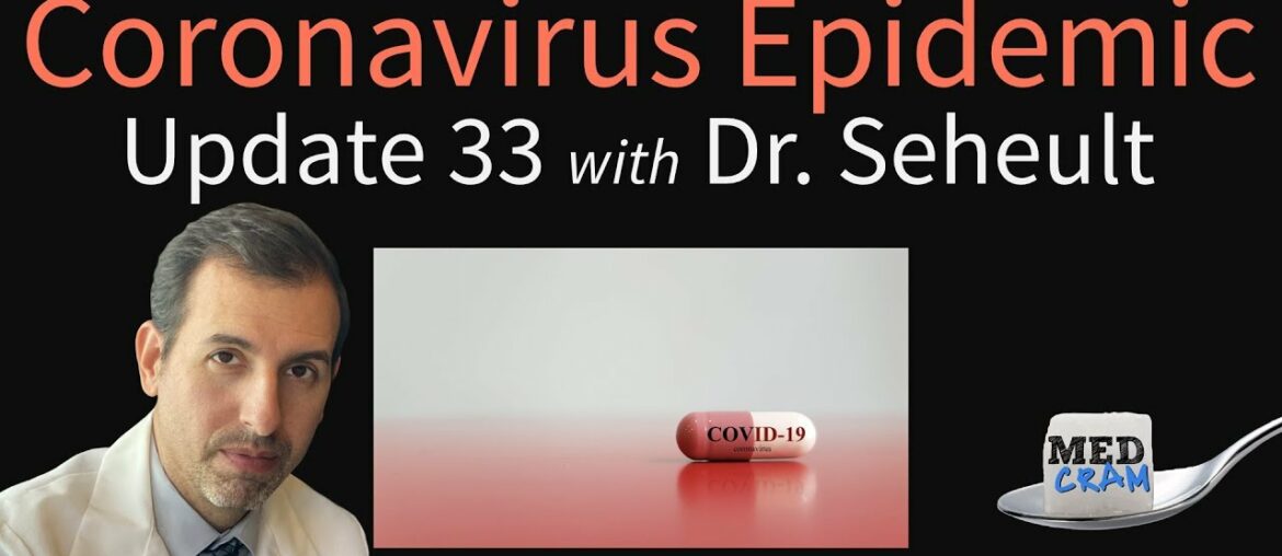 Coronavirus Epidemic Update 33: COVID-19 Medication Treatment Trials, Global Testing Remains Limited