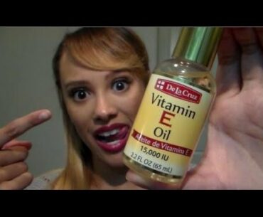 Vitamin E Oil Fixed My DRY PATCHY Skin!