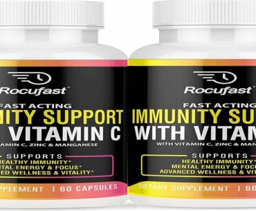 Immune Support Immunity Booster Supplement with Vitamin C