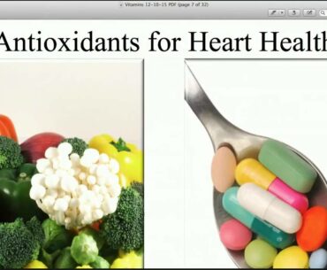 Should I Take Supplements & Vitamins? Webinar: 12/10/15