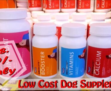 Low Cost Dog Supplements | Salmon oil | Vitamin Supplement