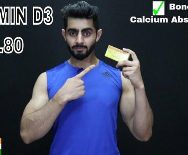 Vitamin D3 in Rs.80 | 80 रुपये में सबसे अधिक विटामिन डी 3 | Shashank Singh Fitness