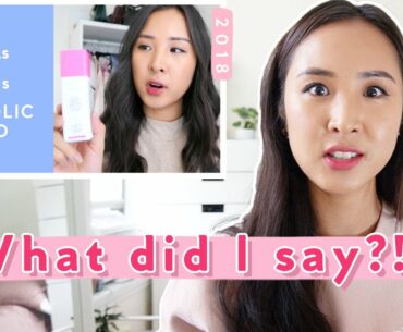 😮 Reacting To Our Viral 'Skincare DO NOT MIX' video (cringe + updated info!): Vit C, AHA, BHA & More