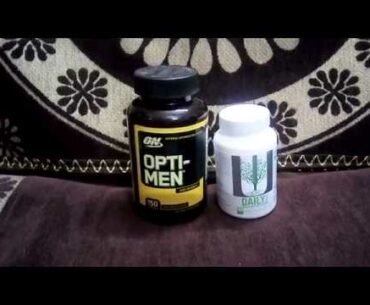 Universal Nutrition Daily Formula vs ON Opti Men Multi Vitamin