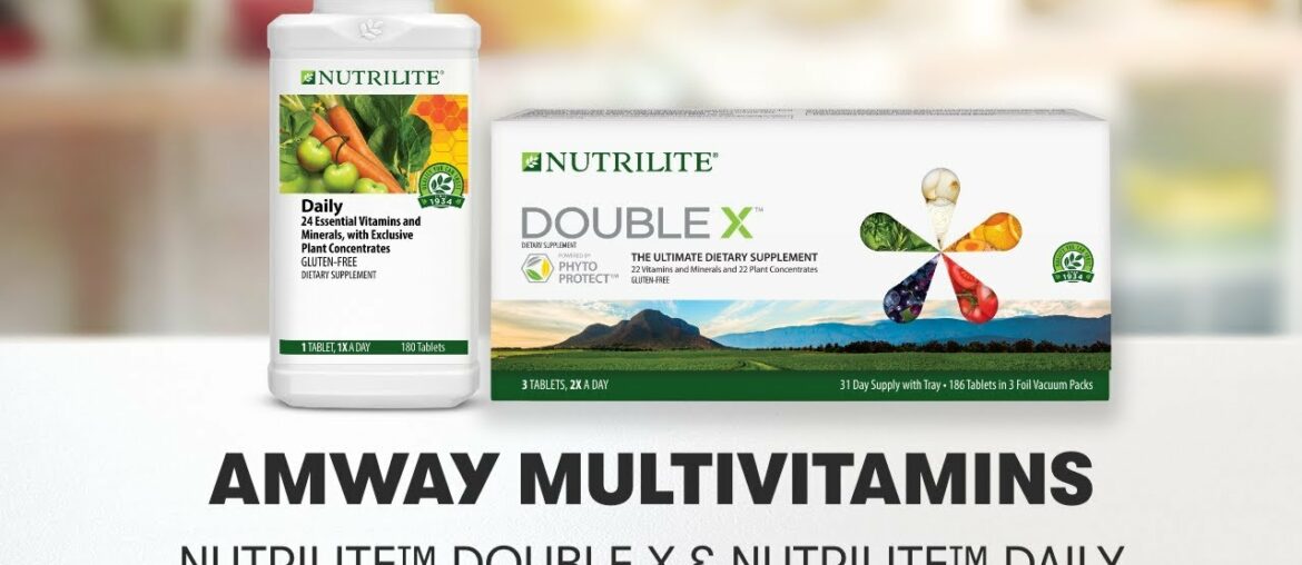 Amway Multivitamins: Nutrilite Double X & Nutrilite Daily | Amway