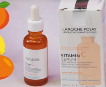 La Roche-Posay  Pure Vitamin C Face Serum Review & How to Use