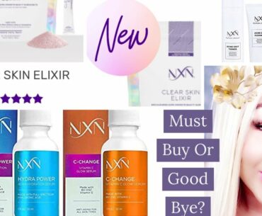 NEW NXN BEAUTY PRODUCTS| CLEAR SKIN ELIXIR REVIEW | NxN Vitamin C and Hyaluronic Acid Serum Duo