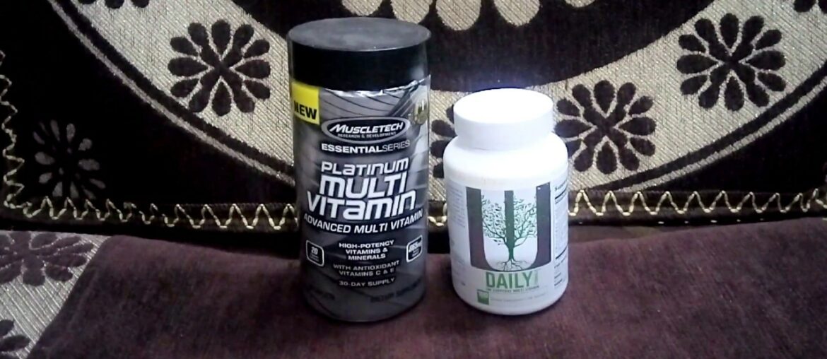 Universal Nutrition Daily Formula vs Muscletech Platinum Multi Vitamin