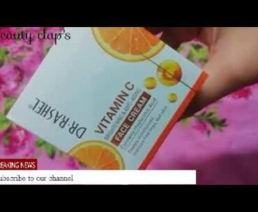 Dr rashel vitamin C anti aging face cream review || Beauty clap's