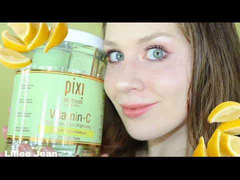 PIXI Beauty Vitamin C Collection Serum, Lotion, Toner, Juice Cleanser Demo | Lillee Jean