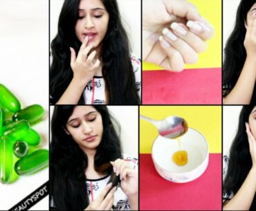 TOP 7 USES OF VITAMIN-E CAPSULES-OIL for SKIN, HAIR, NAILS AND FACE| Vitamin-E Oil Benefits