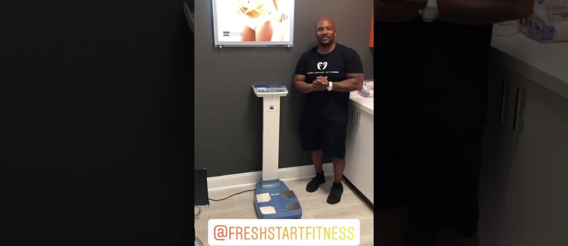 Fresh start fitness checking in for his vitamin Shots at elite!