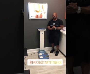 Fresh start fitness checking in for his vitamin Shots at elite!