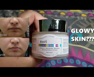 Dear, Klairs Freshly Juiced Vitamin E Mask Review 리뷰 | K-BEAUTY