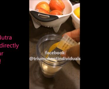 Liquid Multi Vitamin - Health and Wellness - Morning Routine