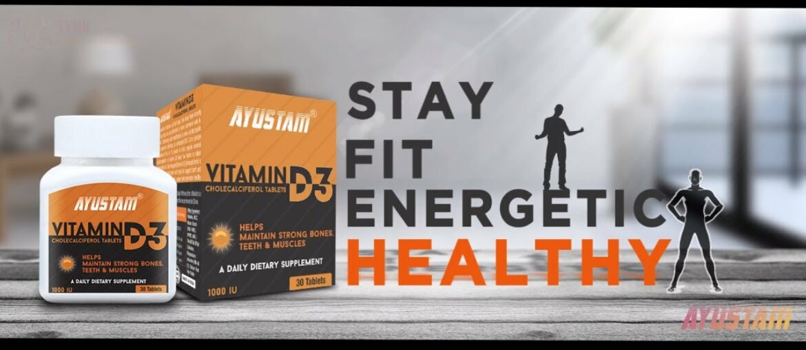 Vitamin D3 (1000 IU) Tablets by Tymk Health & Wellness