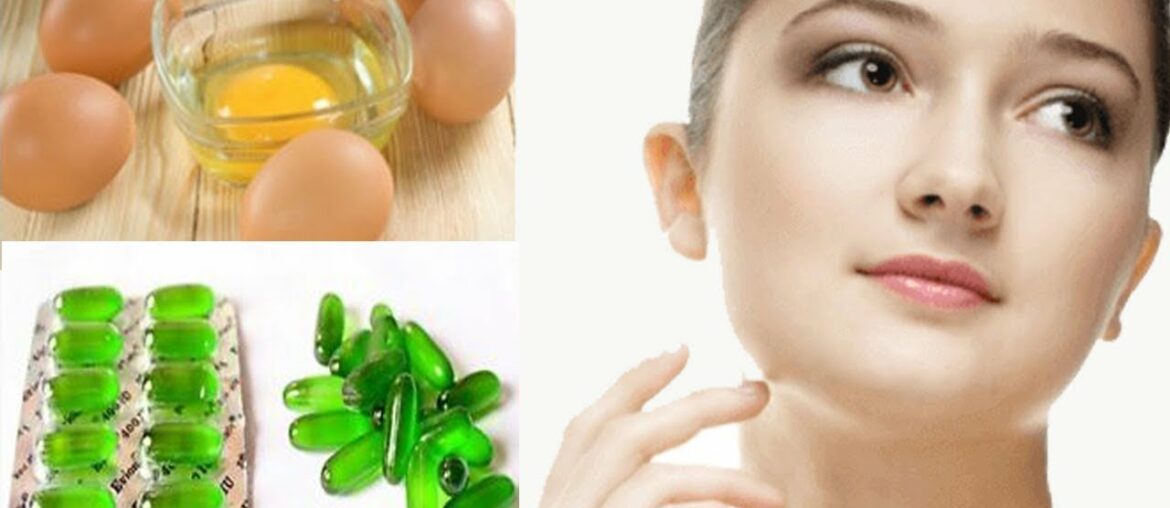 Beauty Tips|Super Speed Whitening Method With Chicken Eggs And Vitamin E At Home