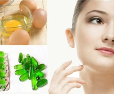 Beauty Tips|Super Speed Whitening Method With Chicken Eggs And Vitamin E At Home