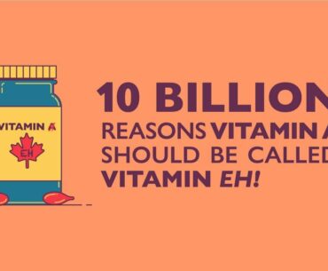 10 Billion Reasons Vitamin A Should be Called Vitamin "Eh"!