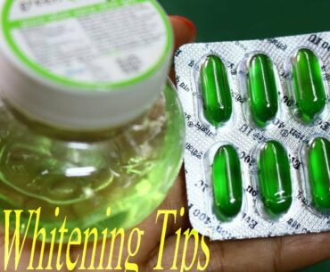 AloeVera Gel & Vitamin E Capsules Beauty Tips | Bridal Skin Whitening Miracle Formula You Can Try