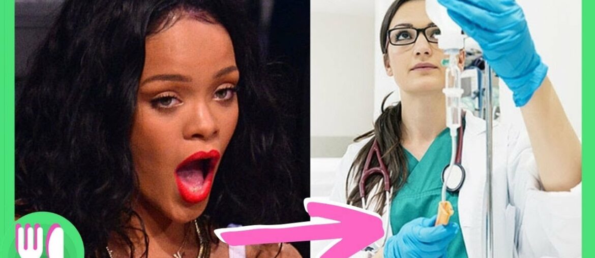 The WEIRD Celebrity Trend Of IV Vitamin Drips