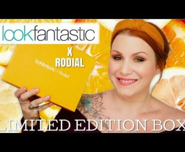 LOOK FANTASTIC X RODIAL VITAMIN C LIMITED EDITION BEAUTY BOX UNBOXING