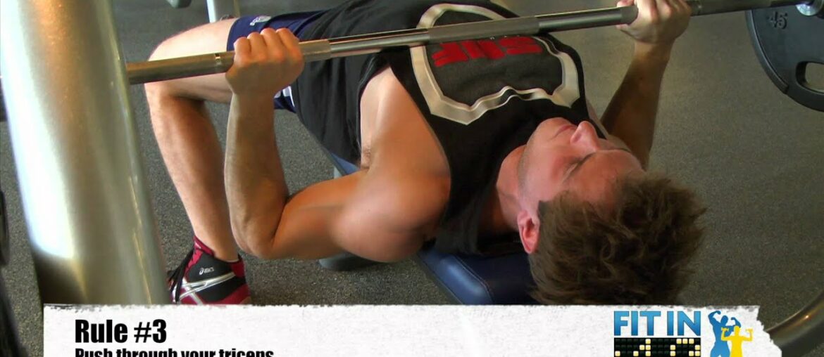 Better Bench Presses in 40 Seconds | Fit in :40 | The Vitamin Shoppe