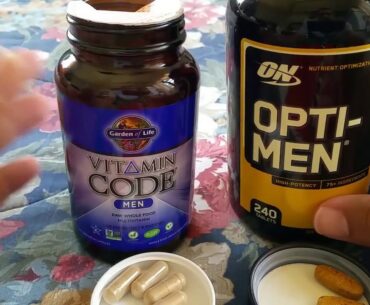 Vitamin Code Men Versus Optimum Nutrition Men vitamins