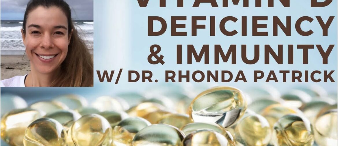 DR. RHONDA PATRICK Discusses COVID-19 and VITAMIN-D Deficiencies Putting Us At Risk