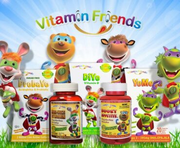 Vitamin Friends - All Natural Gummy Vitamins and Supplements For Children